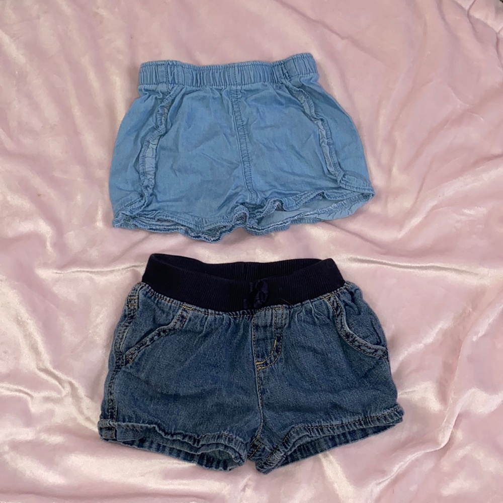 Baby girl shorts 12 months